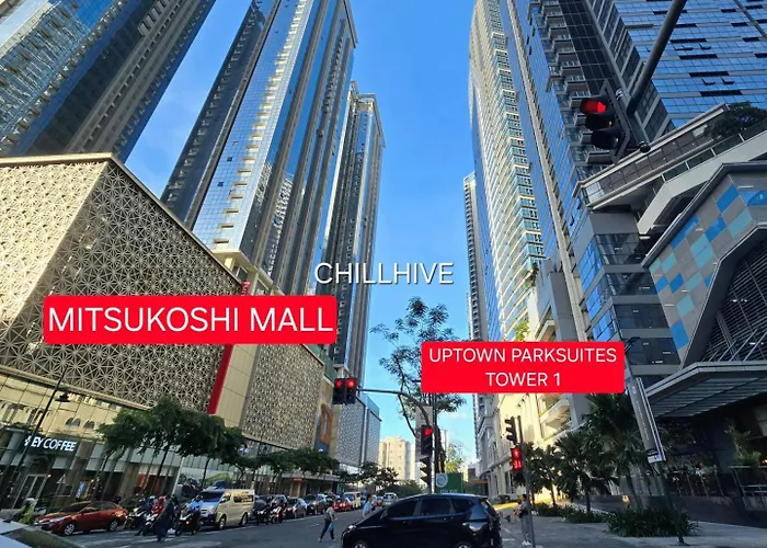 Prime Bgc 1br Near Grand Hyatt & Malls #upt215e Holiday home Manila